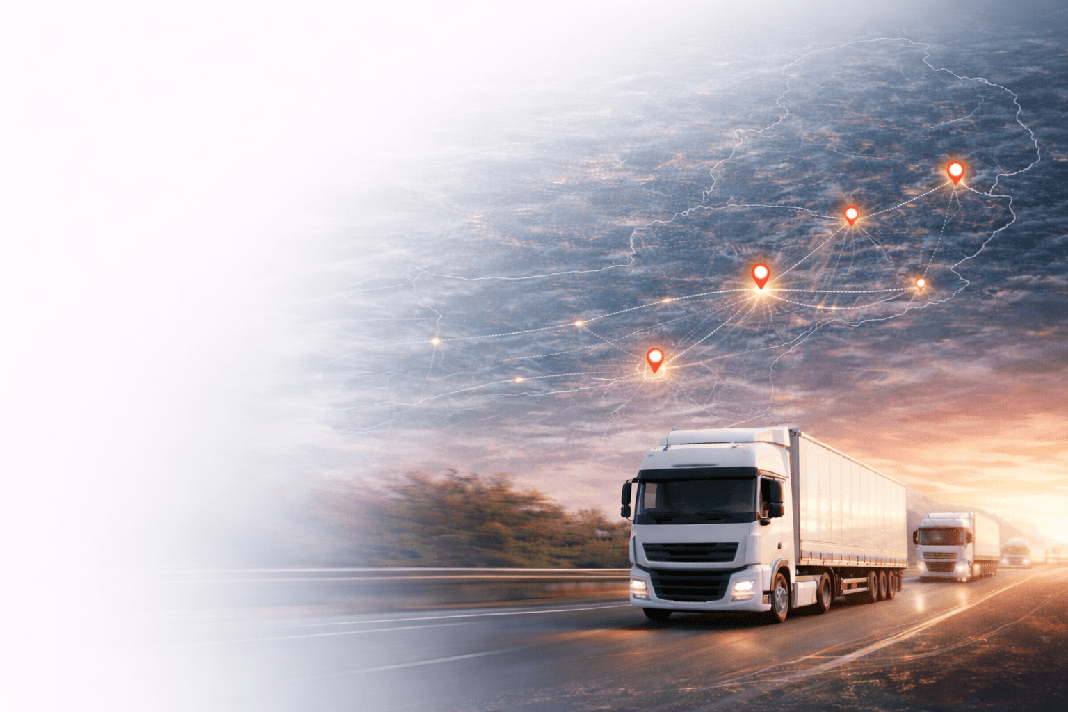 MJ Logistics hero background